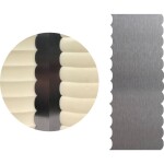 Stierka na dokonalé, hladké okraje torty Ripples 25,5 × 10 cm - Cakesicq - Cakesicq