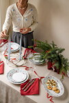 Rörstrand Porcelánový servírovací tanier Swedish Grace Winter 32 cm