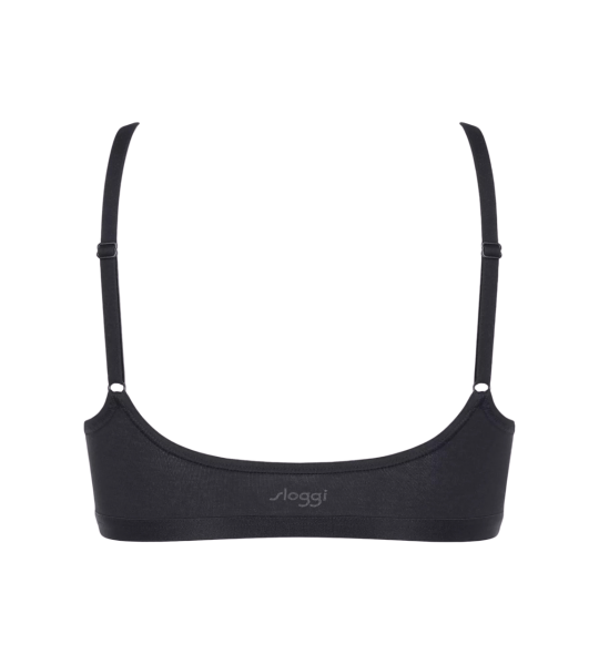 Dámsky bavlnený top GO Daily - BLACK - black 0004 - SLOGGI BLACK XXL