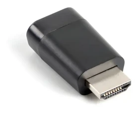 Lanberg redukcia HDMI (M) na VGA (F) čierna / Redukcia / Full HD 1080p / 60 Hz (AD-0016-BK)