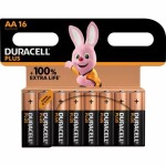 Duracell - Alkaline PLUS Extra Life MN1500/LR06 16 ks (5000394141025)