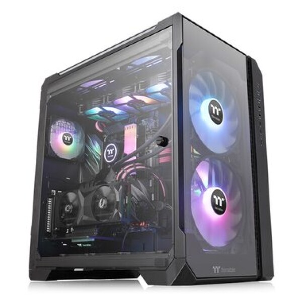 Thermaltake View 51 TG ARGB Black ATX 1x USB 3.1 USB 2.0 USB 3.0 bez zdroja