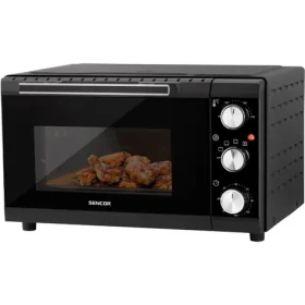 Sencor SEO 2000BK / Elektrická rúra / 1650W / 20L (8590669305797)