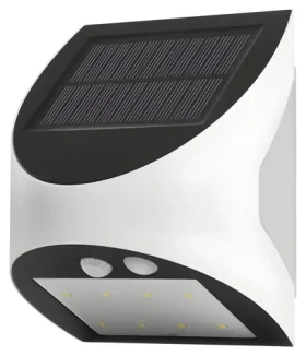 GP MET Lumi biela / LED solárne svietidlo / 240 lm / IP54 / PIR senzor / 4000K (1553172000)