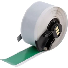 BRADY Vinylové štítky kontinuálne zelené / Štítky do tlačiarne / Vinyl / v kotúči / šírka 2,54 cm (M6C-1000-439-GR)