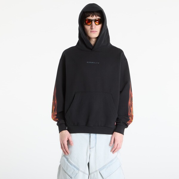 Mikina Oakley Fleece Hoodie Pitch Black L