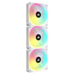 Corsair iCUE LINK QX120 RGB 120mm biela 3 ks / Hub / Magnetic Dome Bearing / 400-2400RPM / 63.1CFM (CO-9051006-WW)