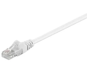 MicroConnect CAT5e U/UTP 1m CCA biela / PVC / AWG 26/7 (B-UTP501)