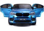 Mamido Elektrické autíčko BMW X6 M dvojmiestne XXL lakované modré