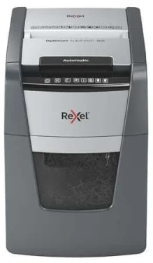 Rexel Optimum AutoFeed+ 90X / Automatický skartovač / až 90 listov / 34l / Krížový rez 4x28 mm (2020090XEU)