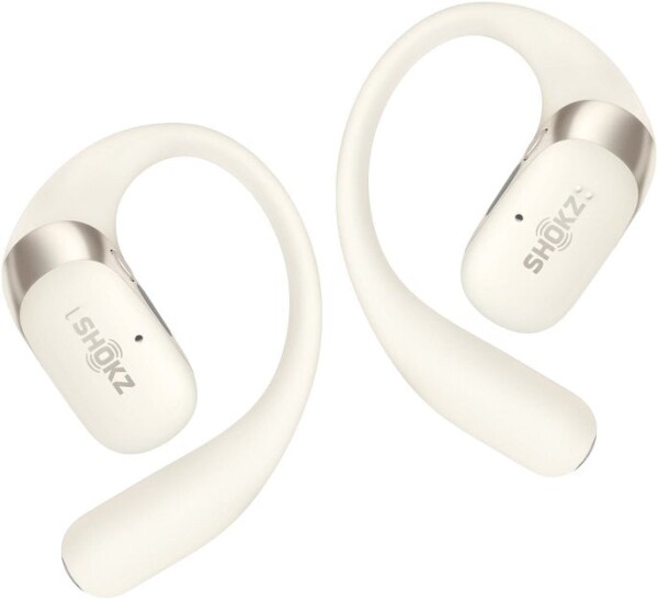 Shokz SHOKZ OpenFit 2 wireless earbud headphones, beige