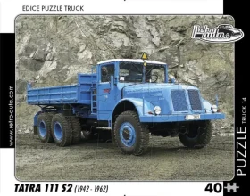 RETRO-AUTA Puzzle TRUCK č.14 Tatra 111 S2