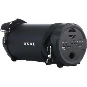 AKAI ABTS-12C Prenosný reproduktor čierna / Bluetooth 5.0 / 10W / USB / AUX / SD (4905192532307)