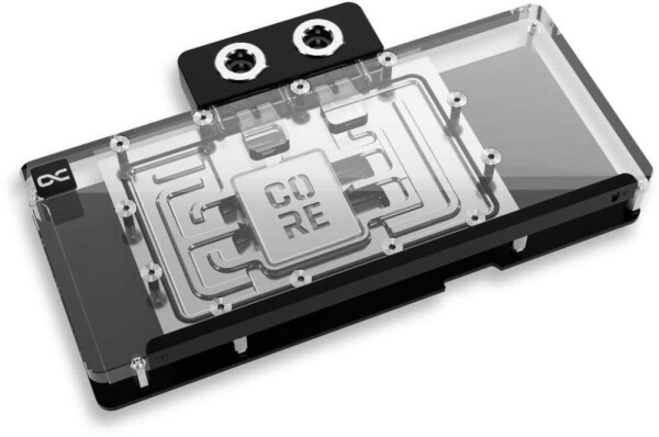Alphacool Core Geforce RTX 5080/5070 Ti Solid Core GPU chłodnica wodna ARGB z płytką tylną akryl