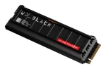 WD Black SN8100 1TB Heatsink / M.2 SSD 2280 / NVMe PCIe Gen5 x4 / TLC / R: 14900 MB/s / W: 11000 MB/s / 5y (WDS100T1XHM-00CMT0)