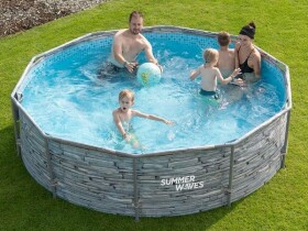 Summer Waves Active Frame rattan 4,57 x 1,07 m