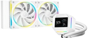 Deepcool LM240 WH Procesor Sada do chłodzenia cieczą 12 cm Biely 1 ks