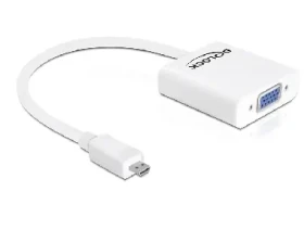 DeLock adaptér HDMI MICRO (M) - VGA (F) (65347)