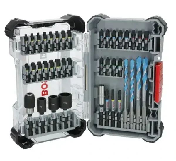 BOSCH 2608521U85 PRO Impact Mixed Set / 40-dielna sada bitov vrtákov a nástrčných kľúčov (2608521U85)