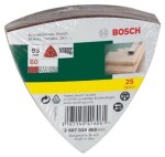 Bosch 2607019488 pre delta brúsky otvormi Zrnitosť 60 93 mm 25