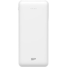 Silicon Power Share C200 20000 mAh biela / Power Bank / 5V / 1A|2.1A / 2x USB (SP20KMAPBK200CPW)