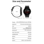 Izoxis SMARTWATCH ZL02D CHYTRÉ HODINKY ČIERNA