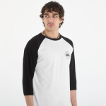 Tričko Horsefeathers Global Raglan T-Shirt White/ Black L
