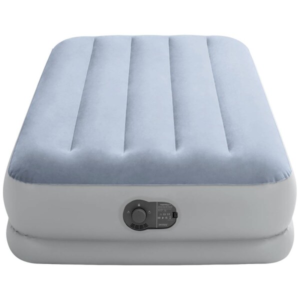 Intex 64157 TWIN DURA-BEAM COMFORT AIRBED W/FASTFILL USB PUMP modrosivá; 64157