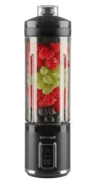 Concept SM4050 NutriMaker čierna / Smoothie mixér / 120 W / bezšnúrový / 2x fľaša 720 ml / batéria (SM4050)