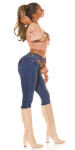 Sexy Fashionista Highwaist Jeans "Heart" denimblue