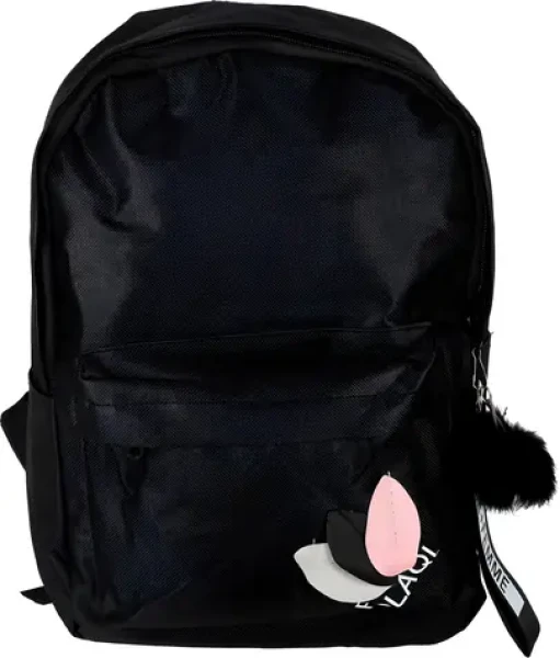 KIK Batoh jednokomorový čierna / Školský batoh / objem 9 l / Oxford 600D (KX2999)