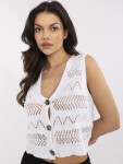 Jumper D93076J90849A biely S/M