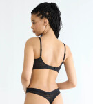 Dámska čipkovaná podprsenka FREE Evolve PU - BLACK - black 0004 - SLOGGI BLACK 01