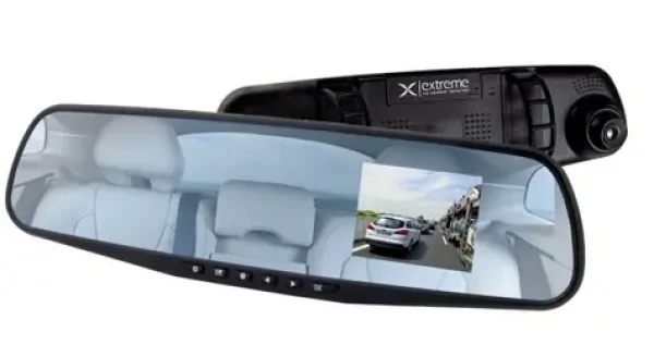 EXE Extreme XDR103 čierna / Kamera do spätného zrkadla / Full HD / 120 ° / microSD (XDR103)