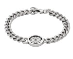 Emporio Armani Štýlový pánsky náramok z ocele EGS3041040