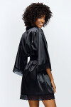 DKaren Housecoat Sauda Black