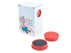 ARTA Magnety priemer 30mm červené (10ks v balení) (DI-M30-cervena)