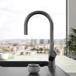 VILLEROY & BOCH VILLEROY & BOCH - Drezová batéria Umbrella Flex Anthracite 92540005