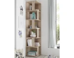 Rohový regál s priehradkami Corner Shelf, dub sonoma%