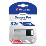 Verbatim Secure Pro 32GB strieborná Flash disk USB 3.0 čítanie: zápis: