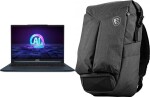 MSI Laptop MSI Stealth 16 AI Studio A1VHG-010PL Core Ultra 9 185H / 32 GB / 2 TB / W11 / RTX 4080 / 120 Hz + Plecak MSI Air Rucksack 16"