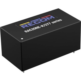RECOM RAC20NE-24SK/277 menič AC/DC 24 V 0.833 A 20 W; RAC20NE-24SK/277