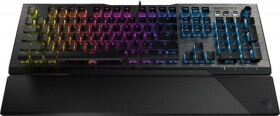 ROCCAT Vulcan 120 AIMO strieborná-čierna / Mechanická herná klávesnica / AIMO podsvietenie / USB / 1.8 m (ROC-12-441-BN)