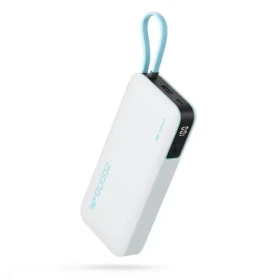 Cuktech CUKP200NGLLG PowerBanka 55W biela / 20000mAh / USB-C / USB-A / USB-C kábel (6973886190964)