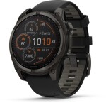 Garmin Fenix 8 Solar Sapphire Čierny
