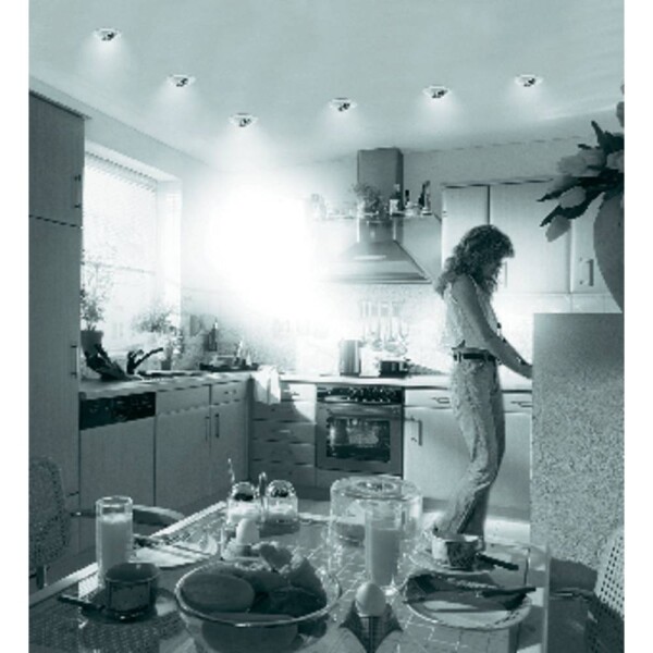 Paulmann 17953 Premium vstavané bodové svietidlo halogénová žiarovka GU5.3 50 W biela; 17953