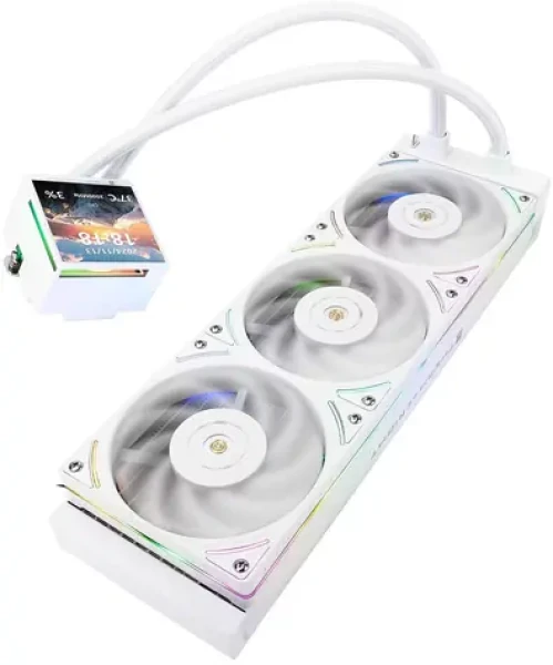 ThermalRight Hyper Vision UB biela / AIO vodný chladič CPU / 360 mm / ARGB (HYPER VISION 360 UB ARGB WHITE)