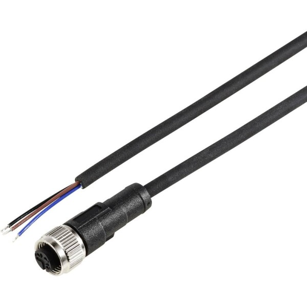 TRU COMPONENTS pripojovací kábel pre senzory - aktory, TC-12833148, piny: 3, 5 m, 1 ks; TC-12833148