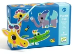 DJECO Puzzle Duo Pohyblivé zvieratká