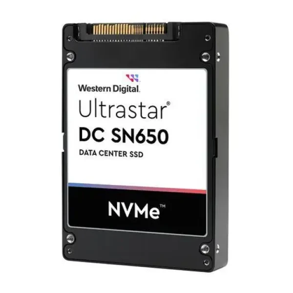 WD Ultrastar DC SN650 / SSD / 7,68 TB / U.3 NVMe / pre dátové centrá (0TS2374)